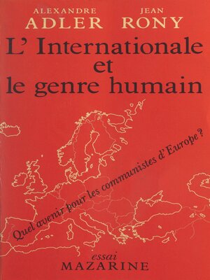 cover image of L'Internationale et le genre humain